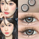 Popxstar 1 Pair Color Contact Lenses for Eyes Anime Makeup Accessories Comic Tears Cosplay Lense Blue Lenses Green Eye Lenses