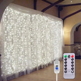 Popxstar 3M 300 LED Curtain String Light Garland Party Backdrop Adult Kids Birthday Wedding Decoration Bachelorette Anniversary Supplies