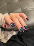 Autumn Winter Blue Black Red Glass Bead Crystal Cat Eye Gel Nail Polish New Whitening High Density Sparkling Nail