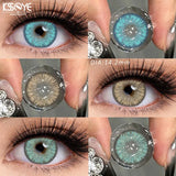1Pair New Colored Contact Lenses for Eyes Blue Lenses Green Contacts Lenses Korean Lenses Brown Lenses Cosmetic Contacts