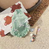 Adorable Thin Vest for Small Pets Teddy Bichon  Dog Clothes Spring Summer New Style Warmth Function Princess Style Dress