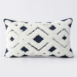 Popxstar  Throw Pillow Case  Decorative Tufted Cushion Cover Tassel Macrame Luxury Pillow Cover for Bed Sofa Couch Home Decor