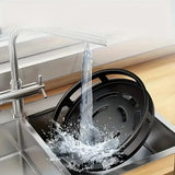 Popxstar Multi-purpose 360° Rotating Storage Box Space-saving Non-slip Countertop Kitchen Storage Tableware Cosmetics Spice Storage Box