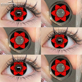 Popxstar   Contact Lenses for Eyes 2pcs Anime Cosplay Colored Lenses Crazy Halloween Lenses Contact Lens Beauty Eye Makeup