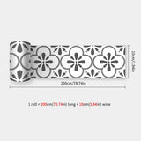 Popxstar  41 Styles Baseboard Stickers Waterproof Peel & Stick Waistline Wall Sticker Floor Border Sticker For Kitchen Bathroom 10x200cm