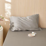 Popxstar  1Pc Pillowcases 600TC Lyocell Bamboo Fiber Soft Silky Cool Feeling Solid Color Hotel Home Envelope Style Pillow Covers 48x74cm