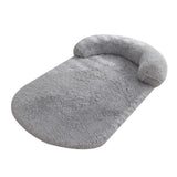 Fluffy Dog Bed Mat Dog Cat Sofa Winter Warm Pet Orthopedic Sleeping Bed for Portable Pet cat House Washable Pet Kennel Puppy Pad