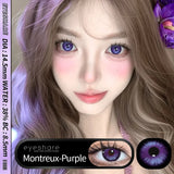 Popxstar  1 Pair Pink Cosplay Contact Lenses for Eyes Lenses Anime Lenses Anime Accessories Lenses Purple Lenses Red Lens