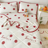 Popxstar Cooling Summer Comforter Bedding Sets Double Sided Cool Feeling Fabric Duvet Summer Blanket Ice Silk Fitted Sheet and Pillowcase
