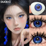 Popxstar  Natural Colored Eyes Lenses Colored Contacts Lenses for Eyes With Myopia High Quality Blue Pupils Lenses Cosmetics Yearly