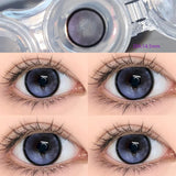 1 Pair Korean Lenses Color Contact Lenses For Eyes with Degree Myopia Green Lenses High Quality Fashion Beauty Pupil