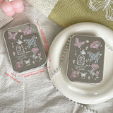 Popxstar Two Pack Contact Lens Case For Girls Portable Mini Contact Lens Box Contact Lens Container Soak Storage Kit