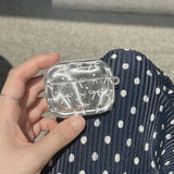 Silver Plated Pearl Bow Suitable For Airpods 1 2 3 Wireless Bluetooth Earphone Protective Case For Airpods Pro Pro2 Cover Cases