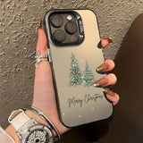Christmas Tree Aesthetic Autumn Decorative IMD Phone Case For Xiaomi Redmi 14C 13C Redmi Note 14 13 12 Pro Plus 12S 11 10 Cover
