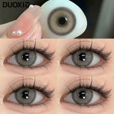 Popxstar  1Pair  Colored Lenses Eye Purple Pupils lenses Makeup Myopia Large Diameter Lenses 14.5MM Contact 1 Year Fast Shipping