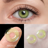 Popxstar  2pcs/Pair Color Contact Lenses Eyes nature Lenses for Eyes Blue Lenses with care lense Yearly Cosmetics Russian warehouse