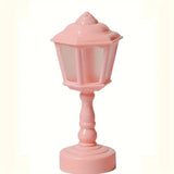 Popxstar Geometric Flower Bud Button Battery LED Table Lamps Desk Night For Bedroom Dining Touch Night Light Simple Modern Decoration