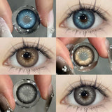 Popxstar  NEW Contact Lenses 2pcs/pair Colored Contact Lens for Eye Color Cosmetic Color Contact Lens Beauty Eye Makeup Pupils