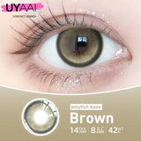 Popxstar  1 Pair Fashion Lenses Colored Contact Lenses for Eyes Beauty Green Eyes Lenses Natural  Brown Lens Grey Lens