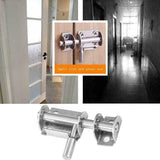 Popxstar Stainless Steel Door Latch Solid Sliding Bolts Latch Hasp Home Hardware Gate Safety Toilet Door Lock