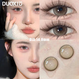 Popxstar  1 Pair Nature Color Eyes Contacts Lenses Myopic Prescription -0.00 to -8.00 Pupils Brown High Quality  Lens Fast Shipping
