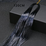 Popxstar Shiny Threads Glitter Hair Tinsel Kit Gold Silk Hair Glitter String Extensions Accessories for Women Headdress