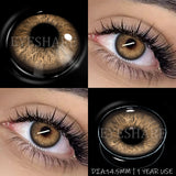 Yearly Use black Color Contact Lenses Cosmetic Natural Contact Lenses Soft Eye Lenses Beauty Pupils 1 Pair 14.2mm