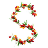 Popxstar  Artificial Tulip Garland Fake Flowers Spring Home Decor Wedding Party Hanging Vine Floral Wreath Silk Flower Wall Arrangement