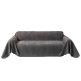 Popxstar  1PC Sofa Cover Solid Color Fabric Modern Simple Autumn and Winter Thickening Integrated Home Textile Products