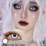 Cosplay Contact lenses Beauty Cosmetics Colored Contact Lenses Halloween Makeup Cosplay Red Lenses white Lenses Big Eyes