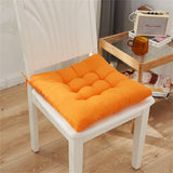 Popxstar Solid Chair Cushion Square Mat Cotton Upholstery Soft Padded Cushion Pad Office Home Or Car Garden Sun Lounge Seat Cushion