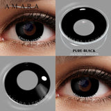Cosplay Color Contact Lenses for Eyes Anime Eye Lens 1Pair White Black Lenses Contact Lenses Cosmetic Color Lens Eyes