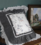1 Piece Decorative Pillowcases Ruffle Design Pillow Cover Rustic Lace Pillowcase Bed Princess Throw Pillow Case