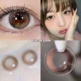 Popxstar  -2pcs/Pair Design Beauty Contact Lenses for Eyes Color Lenses Cosmetic Pupils Eye Color Lenses Blue Lens Brown Lenses