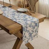 Popxstar Vintage Printing Table Runners Coffee Kitchen Dining Table Home Decor Christmas Wedding Holiday Farmhouse Style Chic Handmade