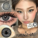 1 Pair Color Contact Lenses for Eyes Black Pupils Brown Lenses High Quality Gray Eye Lenses Beauty Makeup Blue Lenses