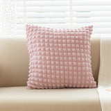 18x18in Solid Nordic Cushion Cover Texture Sensation Throw Pillow Cover For Living Room Bedroom Sofa Office Waist Pillow Case