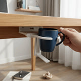Claw Design Fold Out Drink Holder Foldable Extendable Retractable Can Claw Multi Functional Storage Rack Under-Table Cup Rack