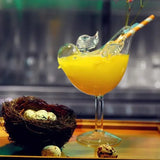 Popxstar  Creative Bird Cocktail Glass With Wings Wine Juice Champagne Mug Glasses Cocktail Glassware Drinkware Party Decorative Ware