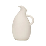 Popxstar  Upright Plain Fired Ceramic Vase with High-end Feel Home Desktop Decoration Flower Arrangement and Ornament