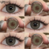 NEW Color Contact Beauty Blue Colorcon Natual Black Lens Big Eyes Cosmetic Red Lenses Colorcon Beauty Brown Soft Pupils