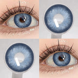 Popxstar  1pair New ARTHUR Color Contact Lenses for Eyes Green Eye Lenses Gray Contacts Fashion Cosmetic Pupils Yearly Color Eyes
