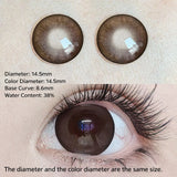 Color Contact Lenses Natural Black Brown Soft Lens New Arrive Eye Makeup High Quality Fast Shipping