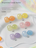 Autumn Winter Blue Black Red Glass Bead Crystal Cat Eye Gel Nail Polish New Whitening High Density Sparkling Nail