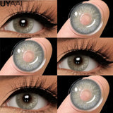 Contact Lenses NEW Color Contact Beauty Eye Color Lenses Colorcon Water Light Brown Eye Lenses Gray Natural Contact Lenses
