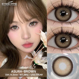 1Pair New Color Contacts Lenses Fashion Soft Blue Green Eyes Contacts Gray Beauty Pupils Brown Eyes Lenses Fast Shiping