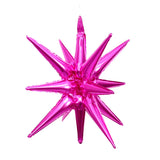 Popxstar  1/2/5pcs Starbust Balloons Rose Gold Silver Gold Explosion Star Foil Balloon for Birthday Christmas Wedding Decor Kid Air Globos