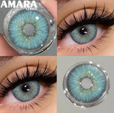 Popxstar  1 Pair Black Color Contact Lenses for Eyes 14.5mm Fashion Contact Lenses Brown Natural Contact Lenses Gray Soft Lens