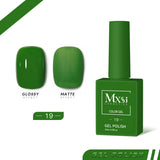 popxstar Mxsi 15ml Gel Nail Polish Neon Brown Royal Blue Red Green Pastal Nude Nail Art Varnish Gel Lacquer Top Coat UV Gel Nail Not Set