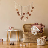 popxstar New Boho Home Decor Macrame Tapestry Macrame Leaf Feather Wall Hanging Decor For Living Room Bedroom Boho Wall Art Home Decor